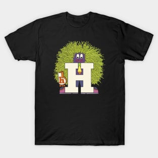 The Letter People Mr. H Hair T-Shirt